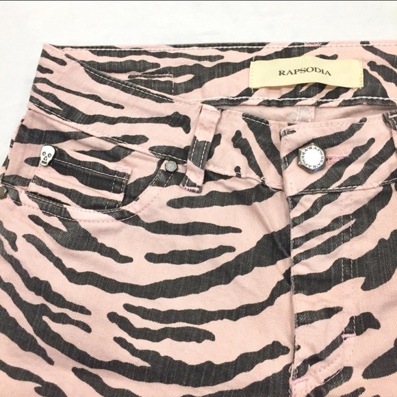 Anthropologie Denim - Rapsodia Pink Zebra Jeans